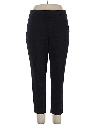 Pre-owned Jones & Co Casual Pants In Black