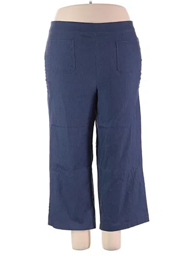 Pre-owned Jones & Co Casual Pants In Blue