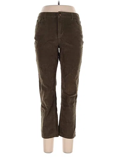 Pre-owned Jones & Co Casual Pants In Brown