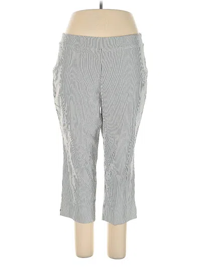 Pre-owned Jones & Co Casual Pants In Gray