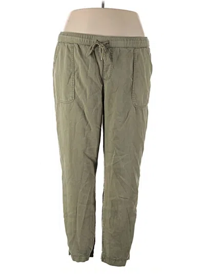 Pre-owned Jones & Co Casual Pants In Green