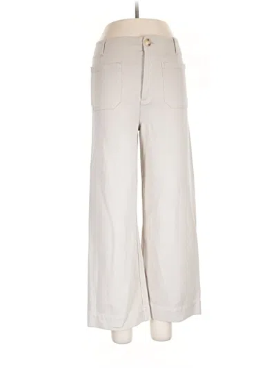 Pre-owned Jones & Co Casual Pants In Ivory