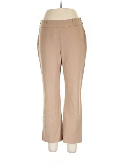 Pre-owned Jones & Co Casual Pants In Tan