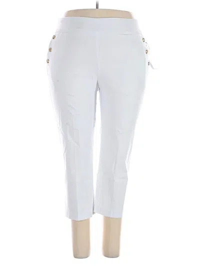 Jones & Co Casual Pants In White