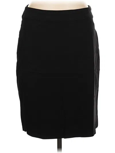 Pre-owned Jones & Co Casual Skirt In Black