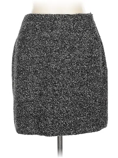 Pre-owned Jones & Co Casual Skirt In Gray