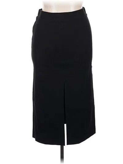 Pre-owned Jones & Co Formal Skirt In Black