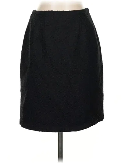 Pre-owned Jones & Co Formal Skirt In Black