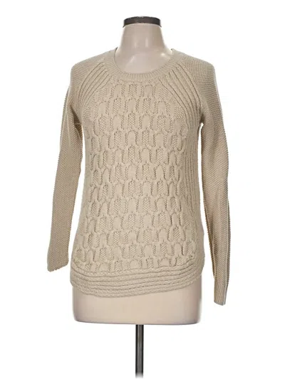 Pre-owned Jones & Co Pullover Sweater In Tan