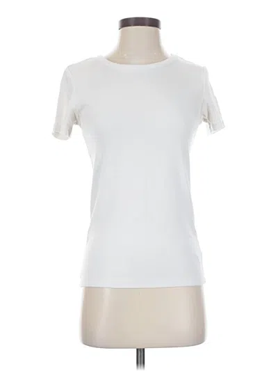 Pre-owned Jones & Co Short Sleeve T-shirt In Ivory