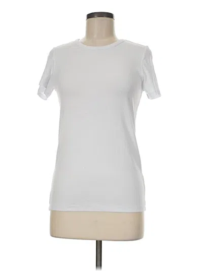 Pre-owned Jones & Co Short Sleeve T-shirt In Silver