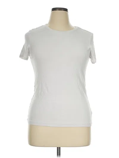 Pre-owned Jones & Co Short Sleeve T-shirt In Silver
