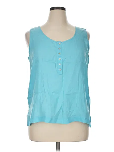 Pre-owned Jones & Co Sleeveless T-shirt In Blue