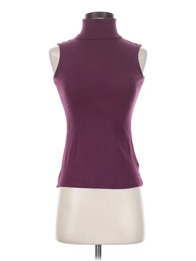 Pre-owned Jones & Co Sleeveless T-shirt In Purple