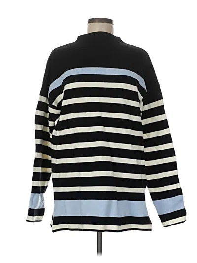 Pre-owned Jones & Co Turtleneck Sweater In Black