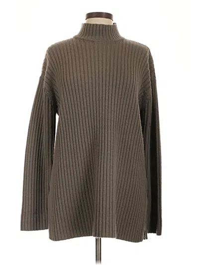 Pre-owned Jones & Co Turtleneck Sweater In Brown