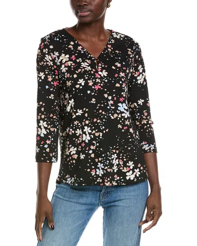 Jones New York 3/4-sleeve Noodle Blouse