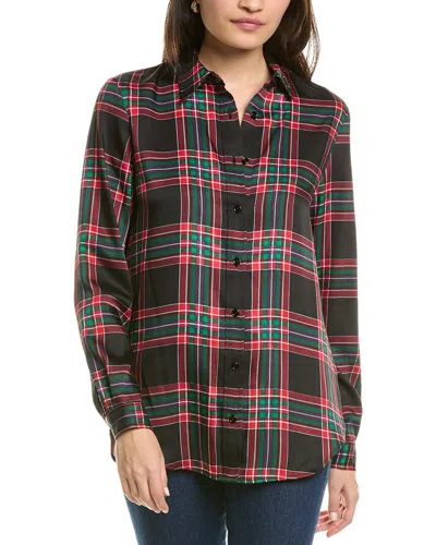 Jones New York 3/4-sleeve Shirt In Multi