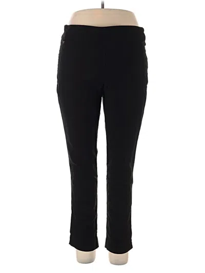 Pre-owned Jones New York Active Pants In Black