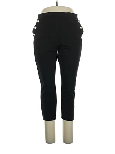 Pre-owned Jones New York Active Pants In Black