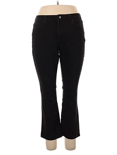 Pre-owned Jones New York Active Pants In Black