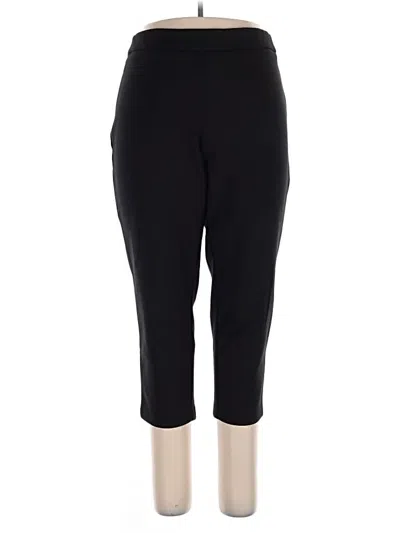 Pre-owned Jones New York Active Pants In Black