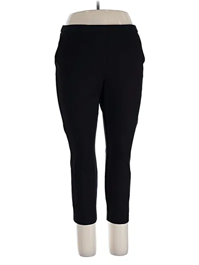 Pre-owned Jones New York Active Pants In Black