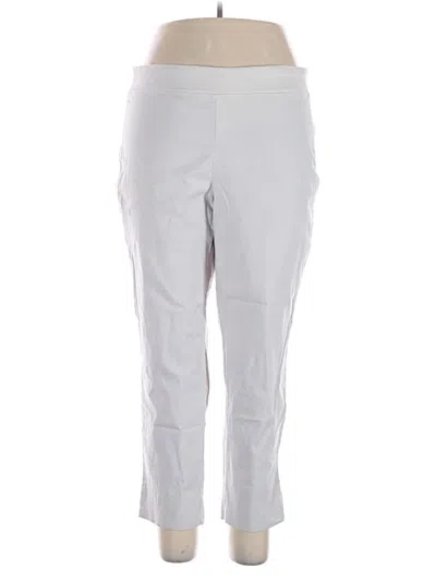 Pre-owned Jones New York Active Pants In Gray