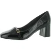 Jones New York Aubin Womens Patent Block Heel Pumps In Black