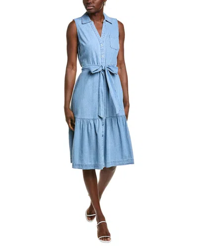 Jones New York Belted Chambray Shirtdress