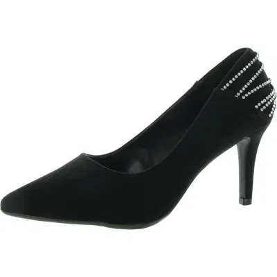 Jones New York Betolda Womens Faux Suede Rhinestone Pumps In Multi