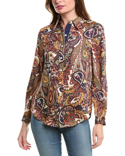 Jones New York Big Shirt In Blue