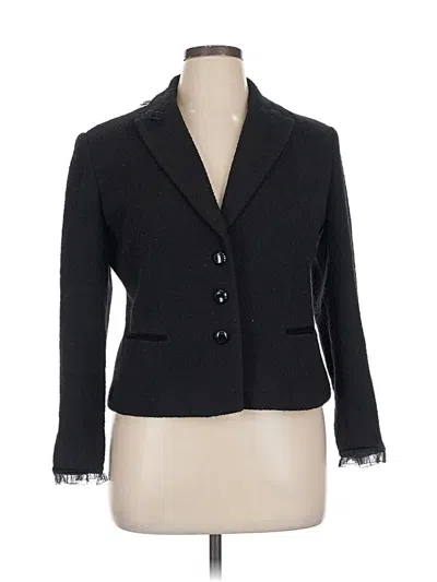 Pre-owned Jones New York Blazer Jacket In Black