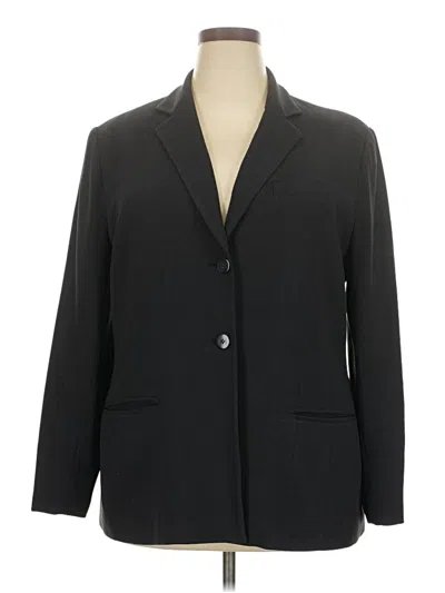 Pre-owned Jones New York Blazer Jacket In Black