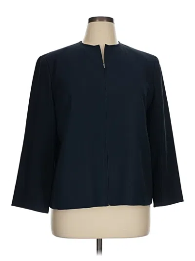 Pre-owned Jones New York Blazer Jacket In Blue