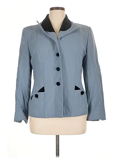 Pre-owned Jones New York Blazer Jacket In Blue