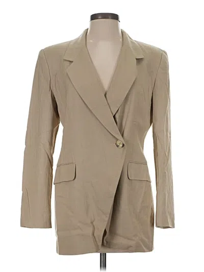Pre-owned Jones New York Blazer Jacket In Brown