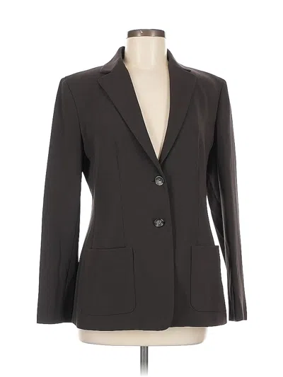 Pre-owned Jones New York Blazer Jacket In Gray