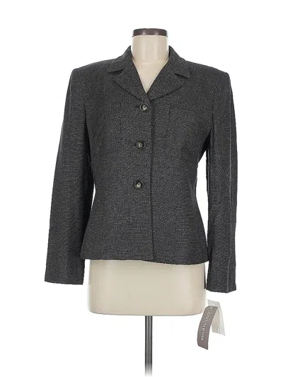 Jones New York Blazer Jacket In Gray