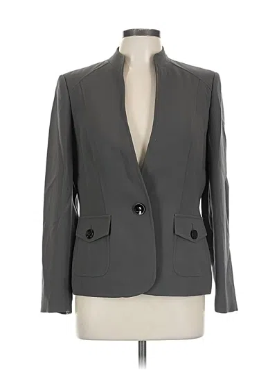 Pre-owned Jones New York Blazer Jacket In Gray