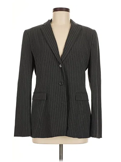 Pre-owned Jones New York Blazer Jacket In Gray
