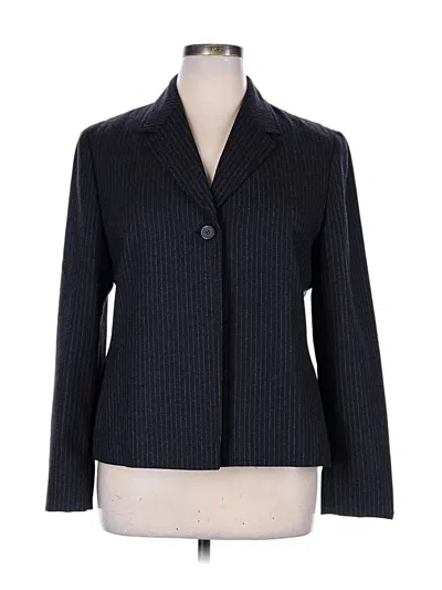 Pre-owned Jones New York Blazer Jacket In Gray