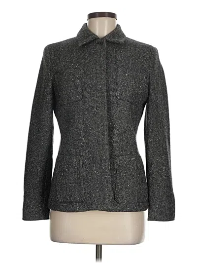 Pre-owned Jones New York Blazer Jacket In Gray