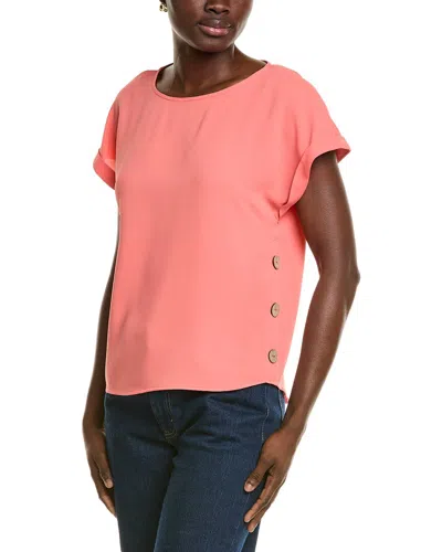 Jones New York Button Detail Blouse
