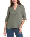 Jones New York Button Shirt In Green
