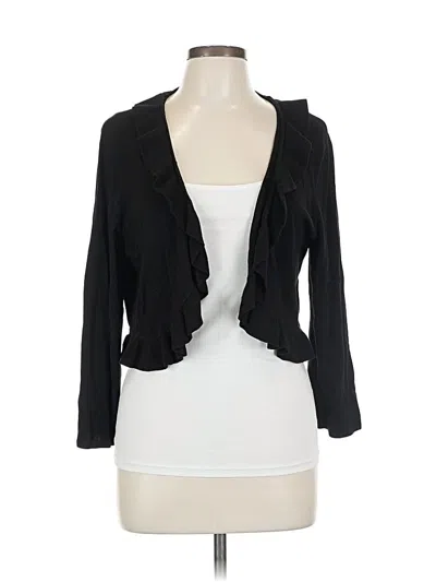 Pre-owned Jones New York Cardigan Sweater In Black