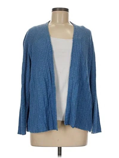 Pre-owned Jones New York Cardigan Sweater In Blue