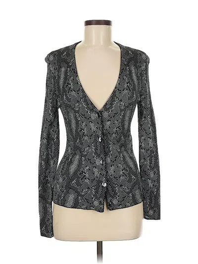 Pre-owned Jones New York Cardigan Sweater In Gray