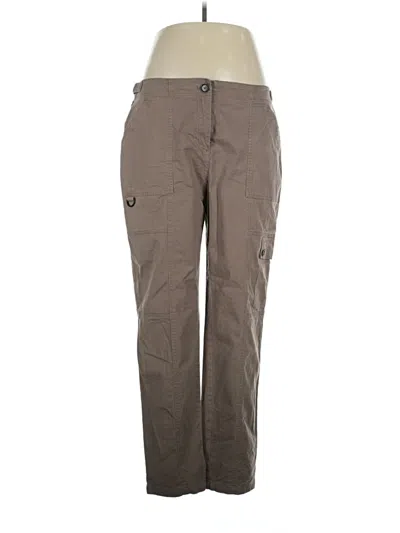 Pre-owned Jones New York Cargo Pants In Brown