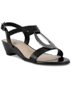 JONES NEW YORK CARMEYY STRAPPY SLINGBACK WEDGE SANDALS